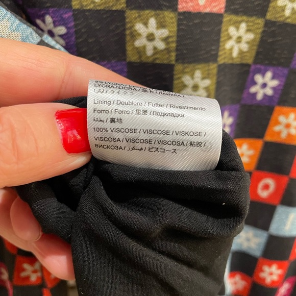 NWT Farm Rio Top Long Sleeves Blouse in Size XS - Picture 7 of 9